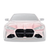 BMW G8X M3/M4 Front Bumper Carbon Fiber Grille & Duct Vents - ADRO 