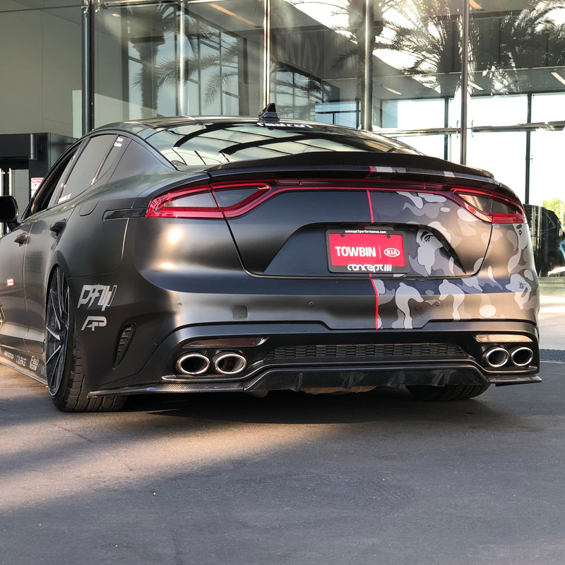 Kia Stinger Carbon Fiber Trunk Spoiler V2 - ADRO