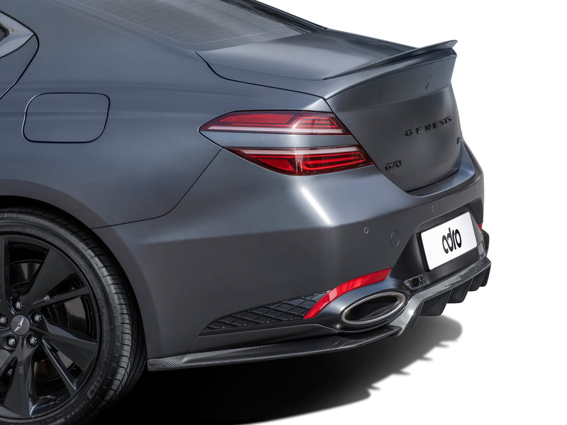 2022+ Genesis G70 Facelift Carbon Fiber Rear Diffuser - ADRO