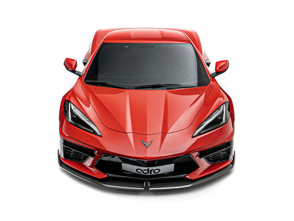 Corvette C8 Prepreg Carbon Fiber Front Lip - ADRO