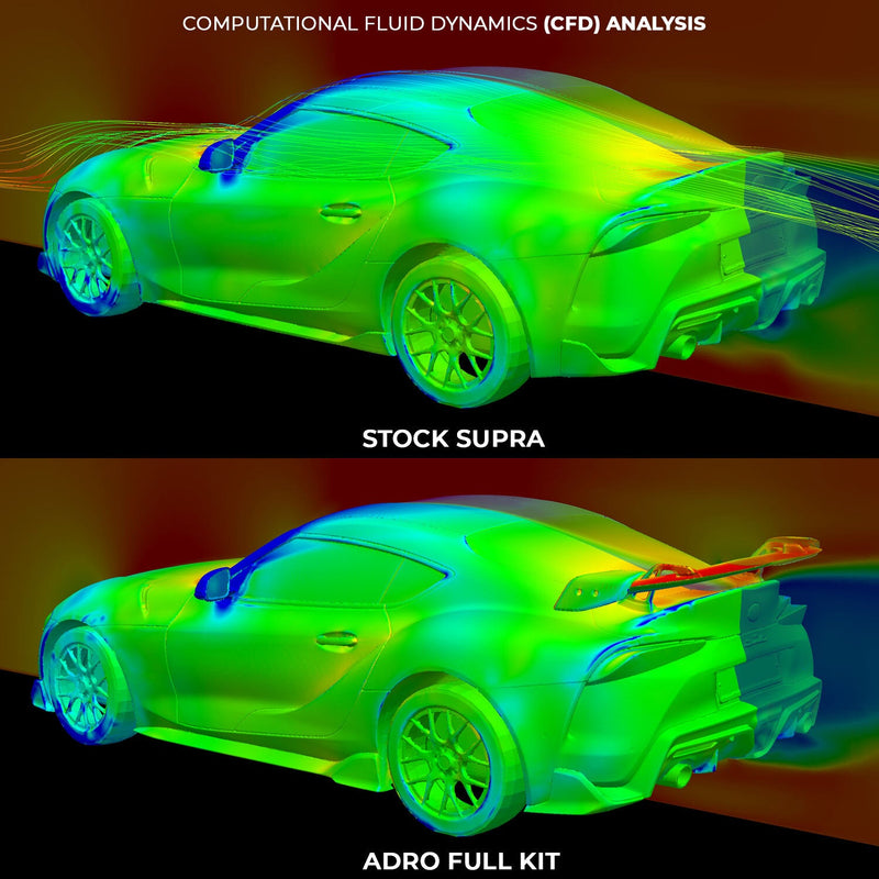 Toyota GR Supra A90 AT-R Swan Neck Wing - ADRO