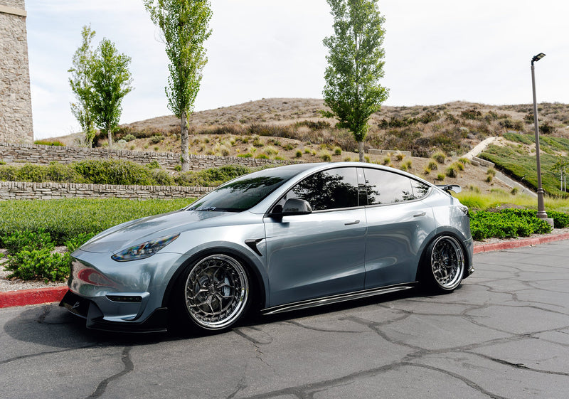 Tesla Model Y AT-S Carbon Fiber Swan Neck Wing - ADRO