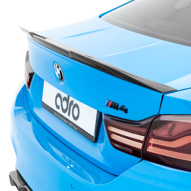 BMW M4 F82 Prepreg Carbon Fiber Trunk Spoiler - ADRO