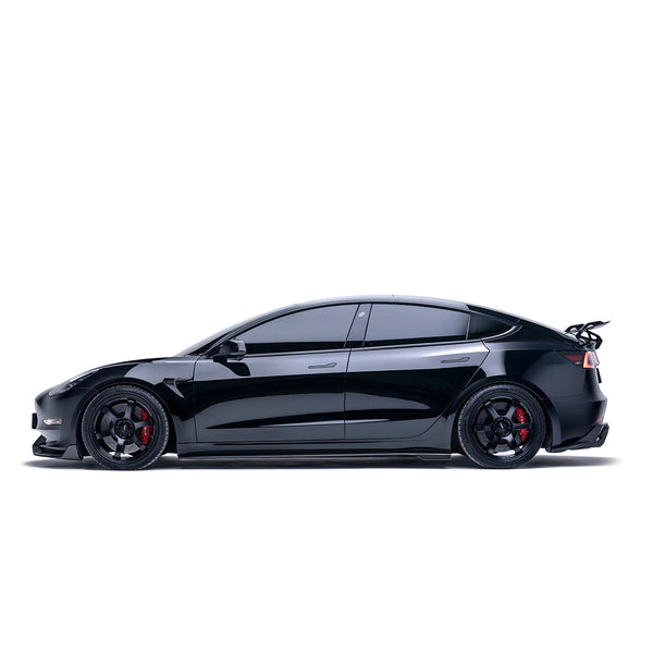 Tesla Model 3 Carbon Fiber Side Skirt V2 - ADRO