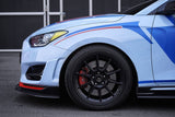 Hyundai Veloster Turbo and N Carbon Fiber Front Lip V1 - ADRO