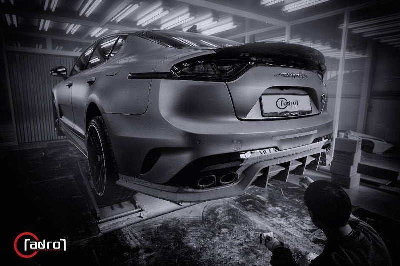 Kia Stinger Carbon Fiber Rear Diffuser V2 - ADRO