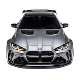 BMW G8X M3 M4 Carbon Fiber Vented Hood - ADRO 