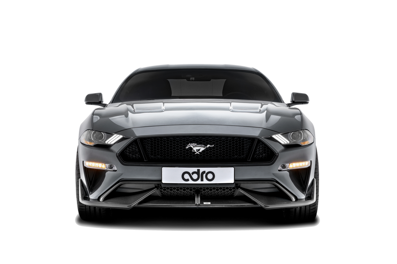 Ford Mustang Carbon Fiber Front Lip - ADRO